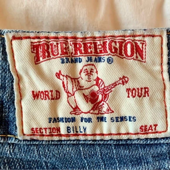 True Religion Billy jeans straight leg, size 27, slightly distressed
Made in USA - Picture 4 of 7